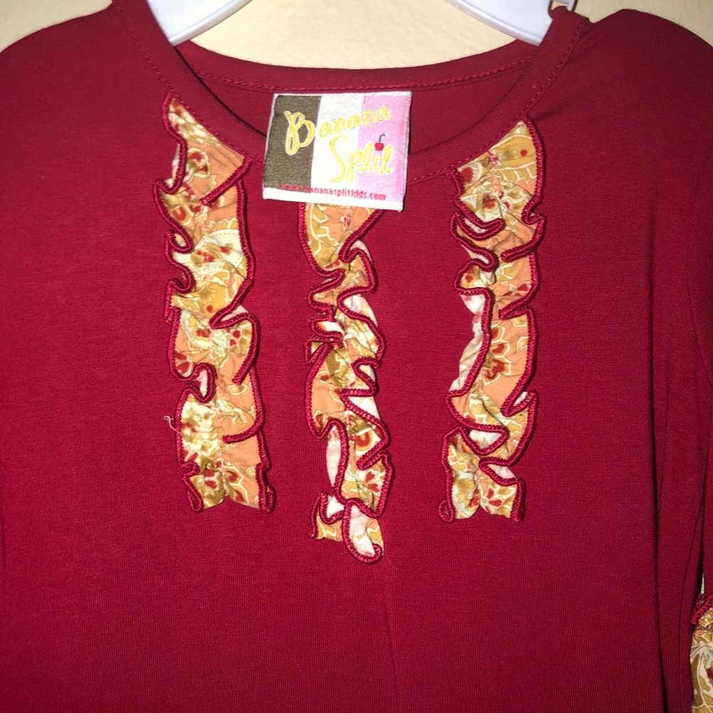 Banana split Fall Romper - Picture 4 of 5